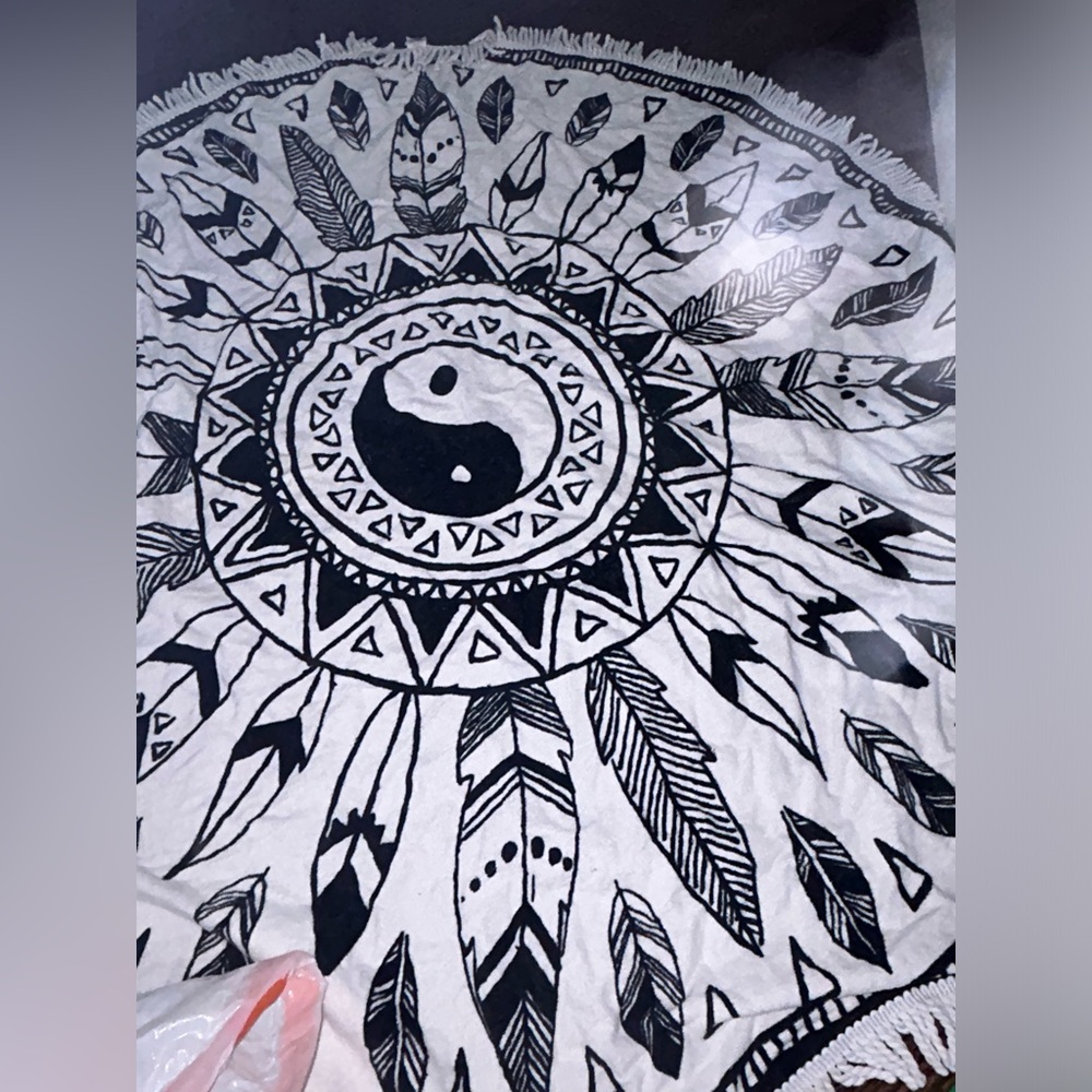 Circle towel/tapestry